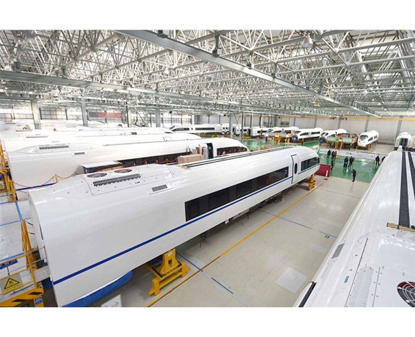 泡沫鋁用在動(dòng)車地板與廂體結(jié)構(gòu)